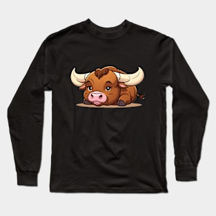 Cute Cow Long Sleeve T-Shirt